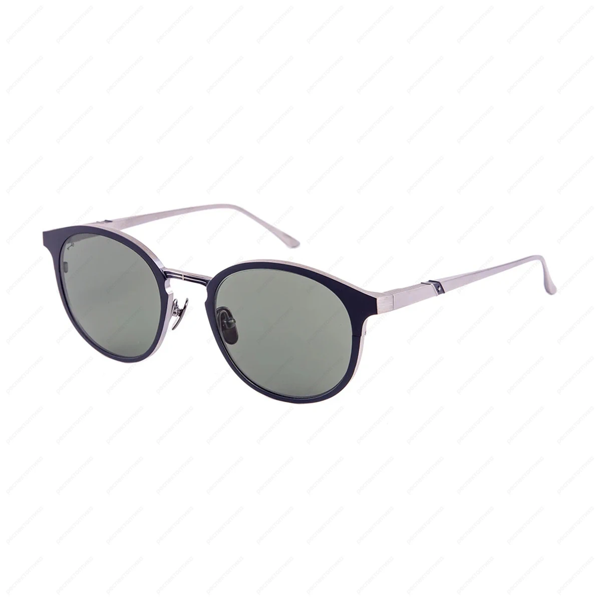LEISURE SOCIETY Corsair Sun Navy / Antique Silver (Green Lens) LEISURE SOCIETY Corsair Sun Navy / Antique Silver (Green Lens)