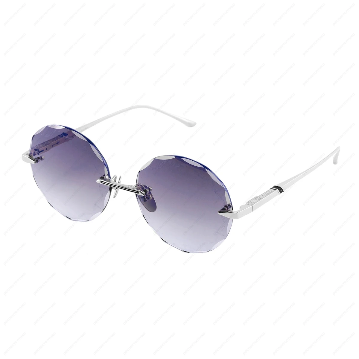 LEISURE SOCIETY Aubrey Sun 12K Silver (Blue Gradient Lens) LEISURE SOCIETY Aubrey Sun 12K Silver (Blue Gradient Lens)
