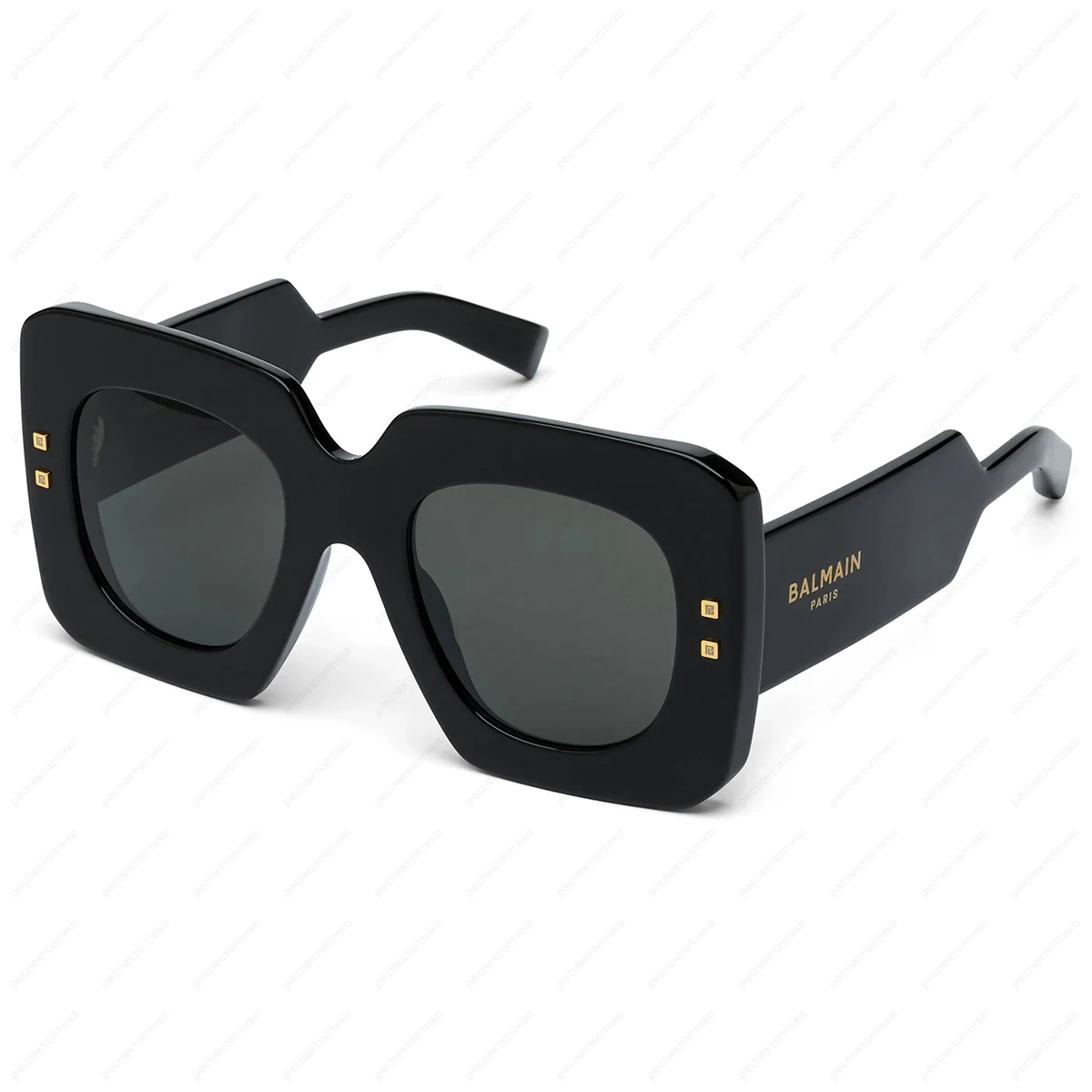 BALMAIN B-Bold BPS-180A-49 (BLK-GLD) BALMAIN B-Bold BPS-180A-49 (BLK-GLD)