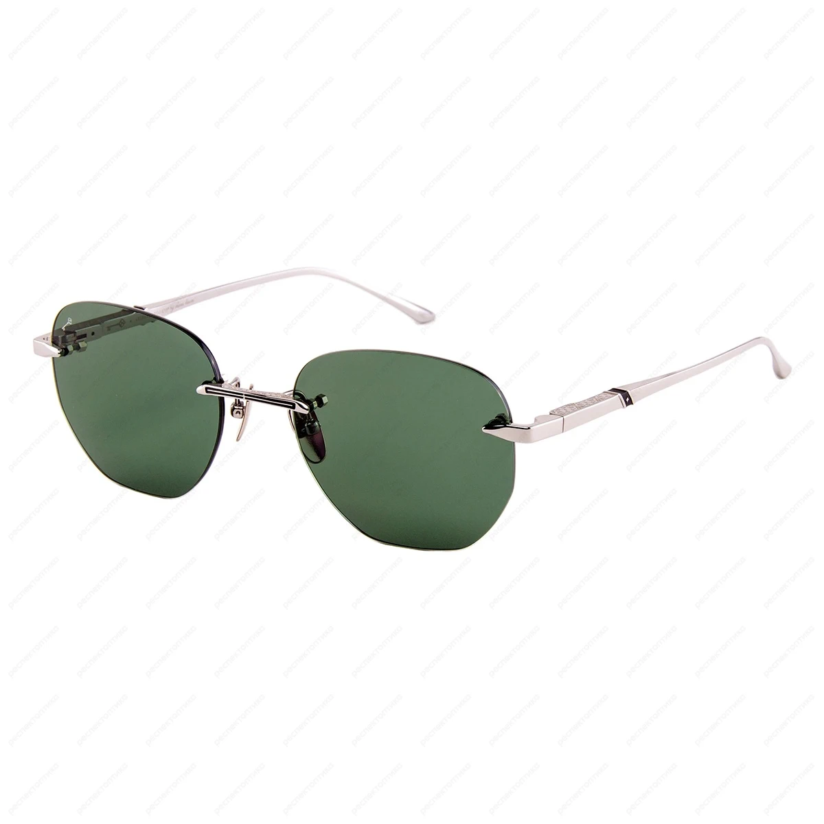 LEISURE SOCIETY Severine Sun 12K Silver (Green Lens) LEISURE SOCIETY Severine Sun 12K Silver (Green Lens)