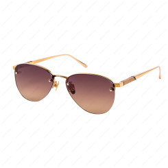 LEISURE SOCIETY Sierra II 18K Gold (Brown Gradient Lens) LEISURE SOCIETY Sierra II 18K Gold (Brown Gradient Lens)