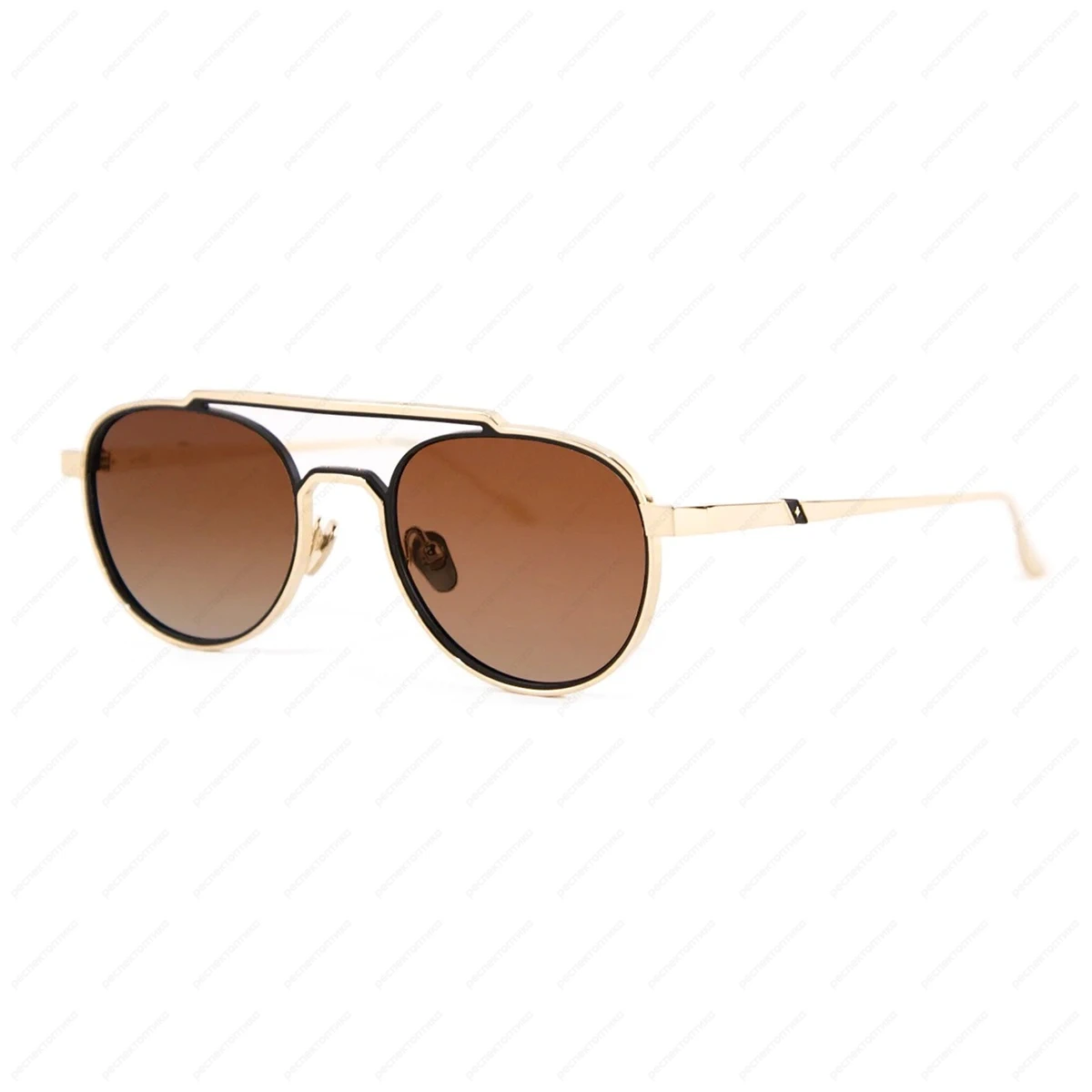 LEISURE SOCIETY Clairaut Sun 18K Gold / Black (Brown Lens) LEISURE SOCIETY Clairaut Sun 18K Gold / Black (Brown Lens)