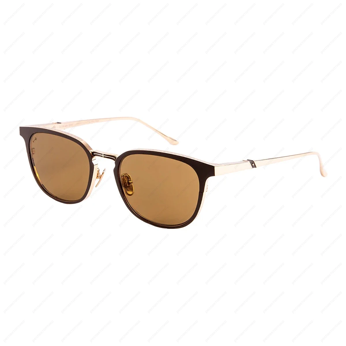 LEISURE SOCIETY Dorian Grey Sun Brown / 18K Gold (Brown Lens)