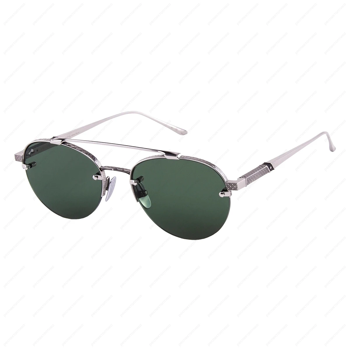 LEISURE SOCIETY Avalon Sun 12K Silver (Green Lens) LEISURE SOCIETY Avalon Sun 12K Silver (Green Lens)