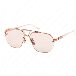 LEISURE SOCIETY Lumiere 18K Rose Gold (Peach Tint Photochromic Lens)