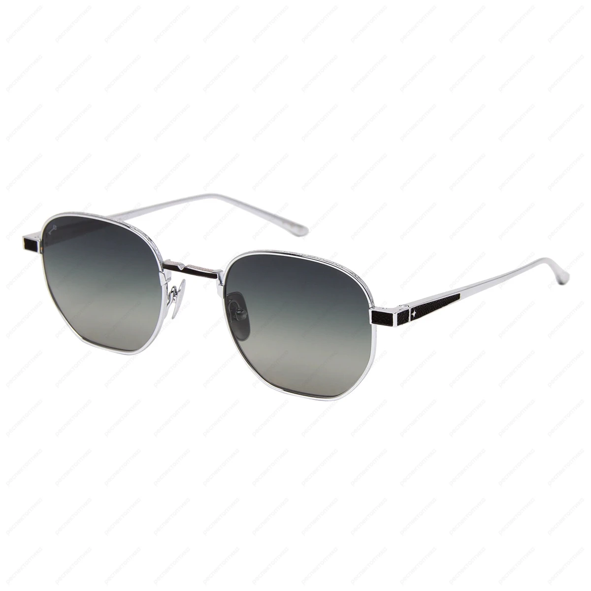 LEISURE SOCIETY Bouzy 12K White Gold (Green Gradient Lens) LEISURE SOCIETY Bouzy 12K White Gold (Green Gradient Lens)