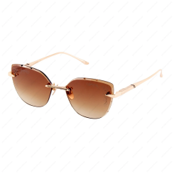 LEISURE SOCIETY Emile 24K Gold (Brown Gradient Lens)