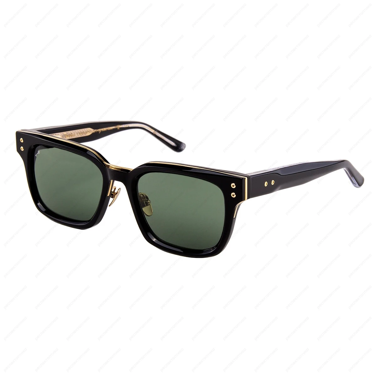 LEISURE SOCIETY Merano Sun Black / 18K Gold (Green Lens) LEISURE SOCIETY Merano Sun Black / 18K Gold (Green Lens)