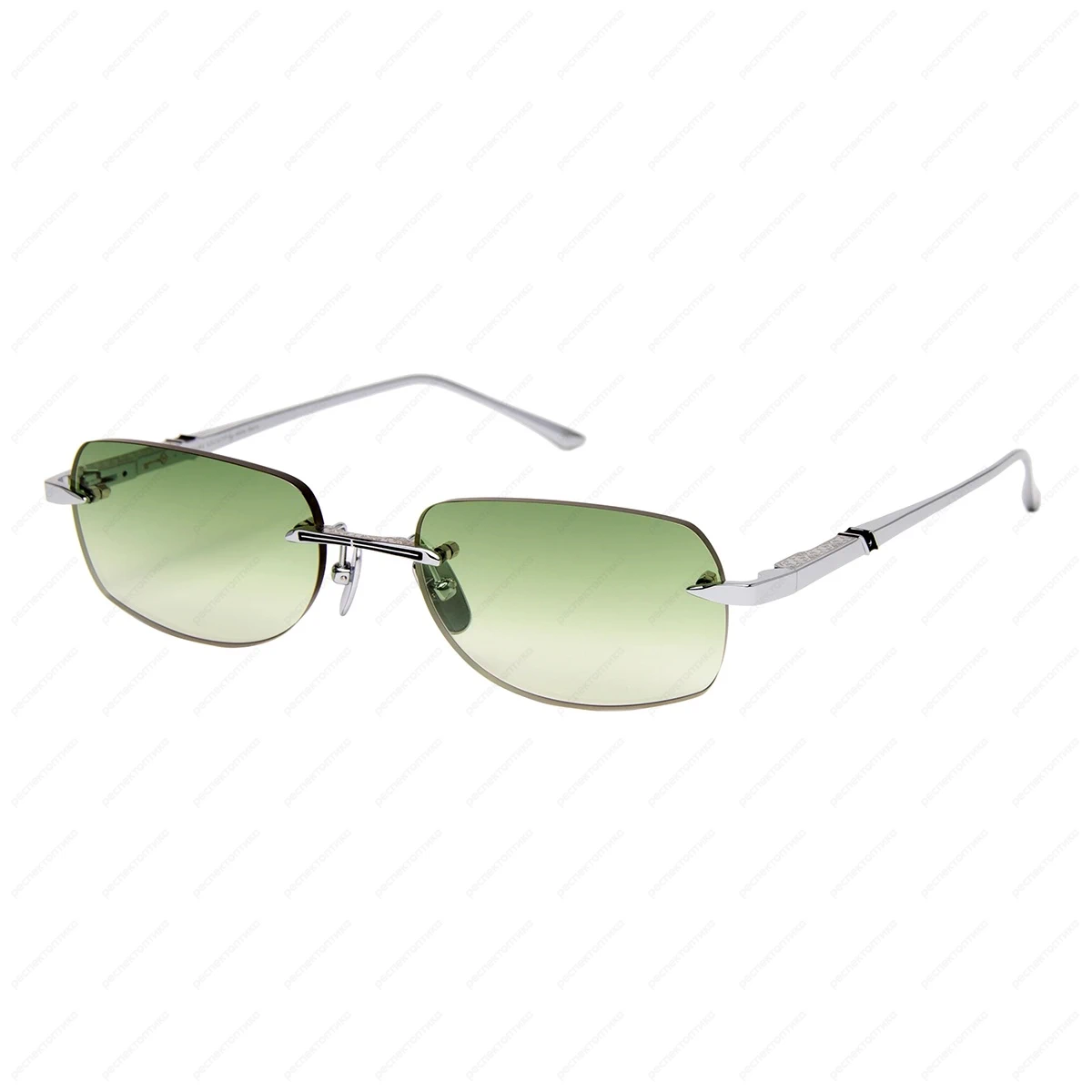 LEISURE SOCIETY Meursault 12K White Gold (Green Gradient Lens) LEISURE SOCIETY Meursault 12K White Gold (Green Gradient Lens)